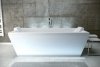 BESCO - Wanna wolnostojąca Vera 180x80 + odpływ klik-klak chrom #WKV-180-WO